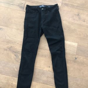 Hollister High-waisted Jeans Black